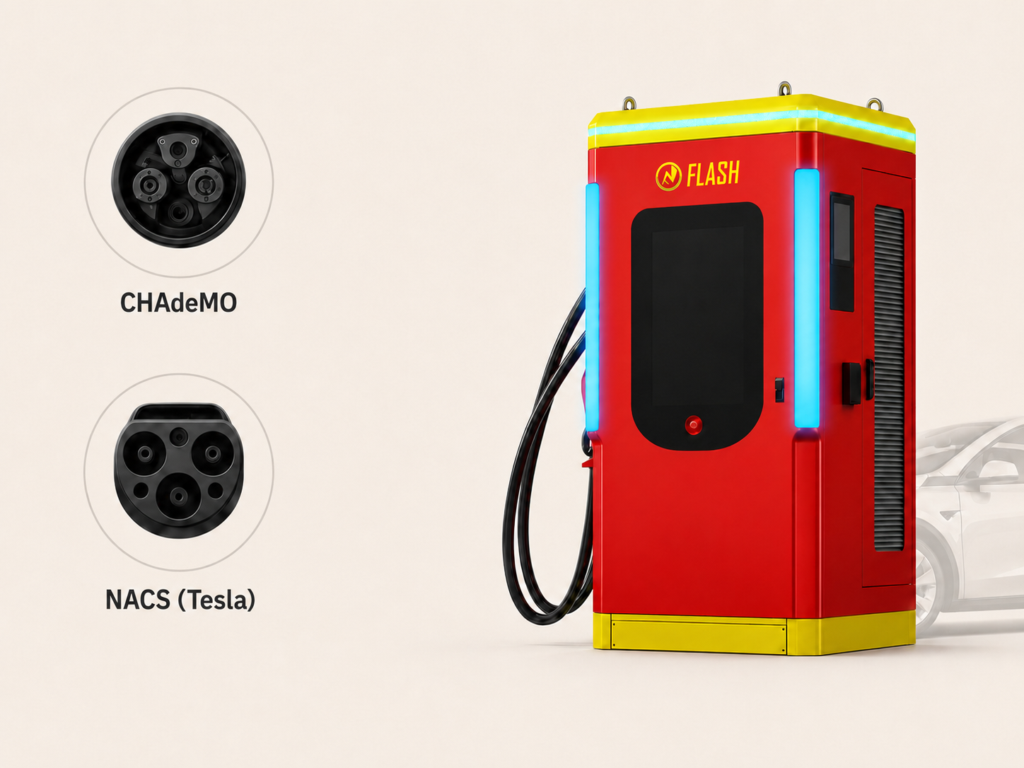 CHAdeMO/NACS対応
