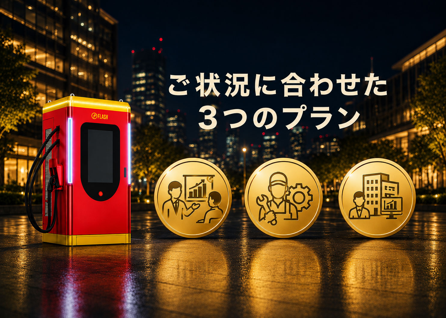 3つのプランイメージ